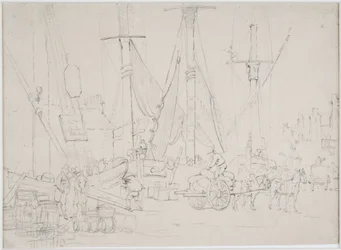 A View of London Docks